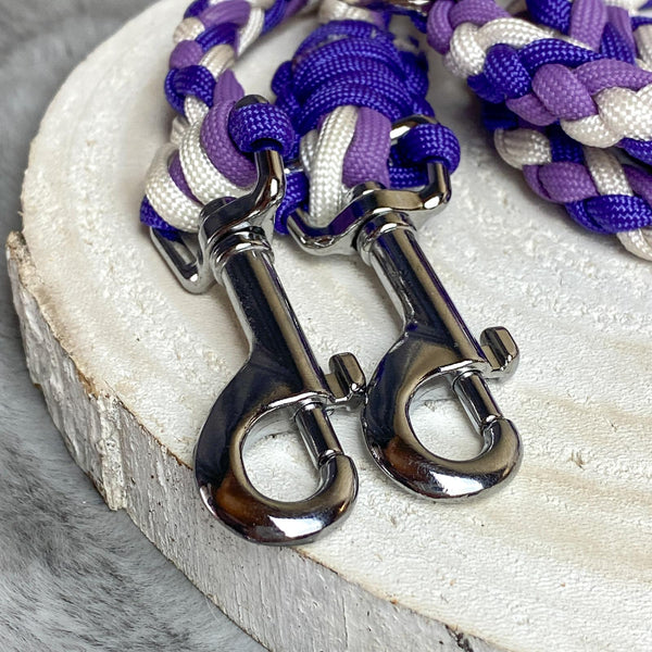 'Purple Passion' Geflochtene Leine