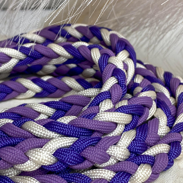 'Purple Passion' Geflochtene Leine