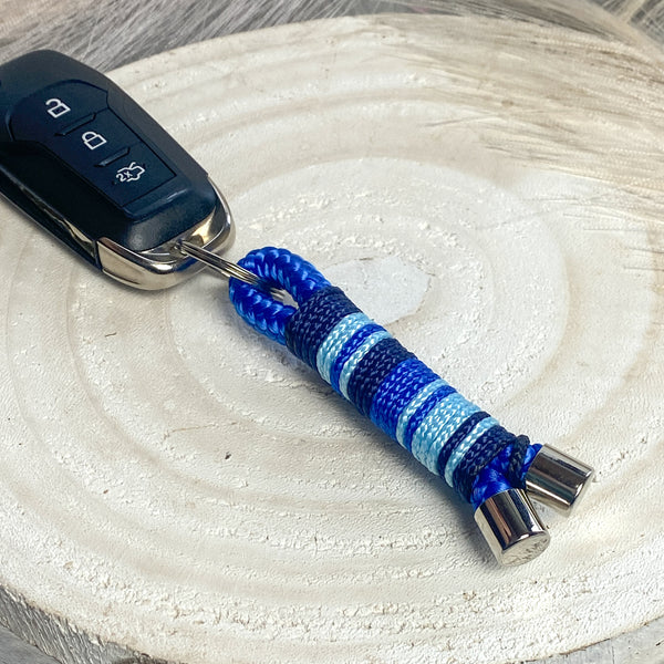 'Electric Blue' Schlüsselanhänger