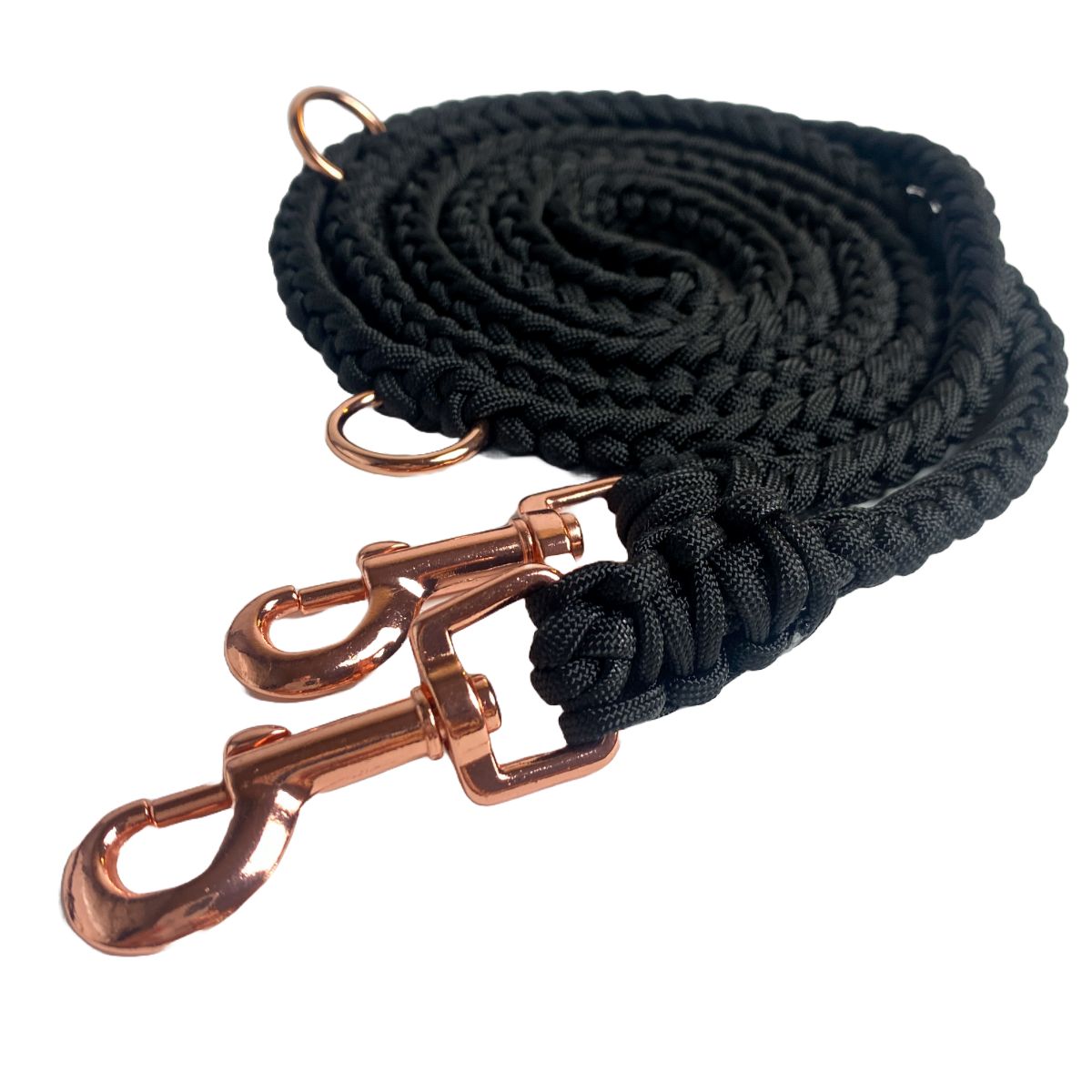 'Midnight Rose' Geflochtene Leine