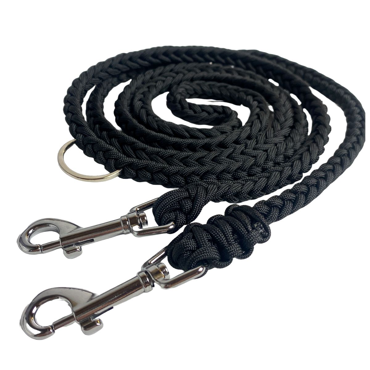 'Midnight Silver' Geflochtene Leine