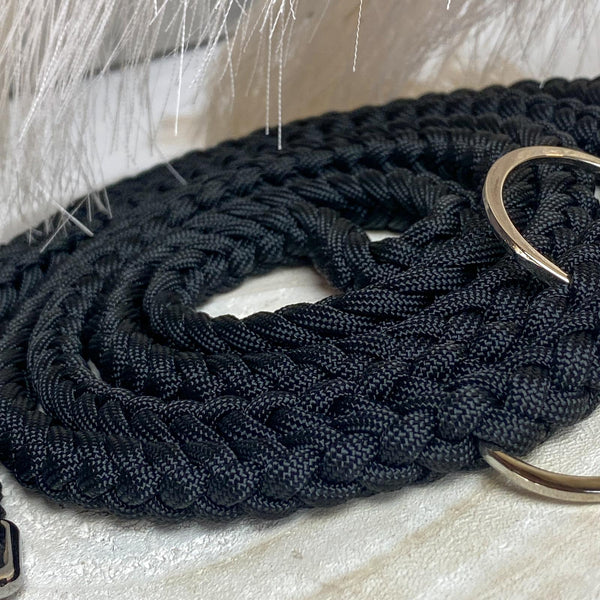 'Midnight Silver' Geflochtene Leine